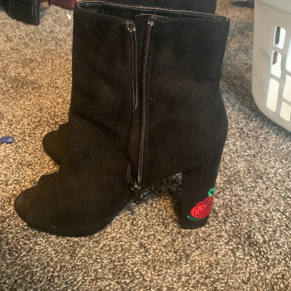 Rue 21 Peek a Boo boots